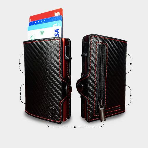 PORTA CARTE IN FIBRA DI CARBONIO