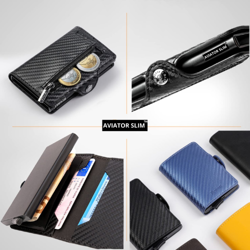 PORTA CARTE IN FIBRA DI CARBONIO